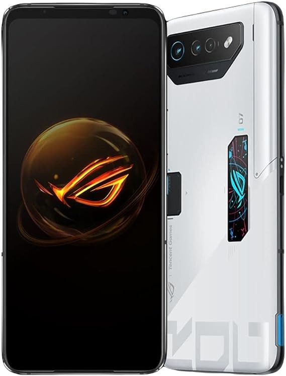 Asus ROG Phone 7 Pro 5G Dual 512GB 16GB RAM Cooling Fan 7, Factory unlocked (GSM only | no CDMA - Incompatible with Verizon/Sprint) Tencent Version - white | Pre-order!