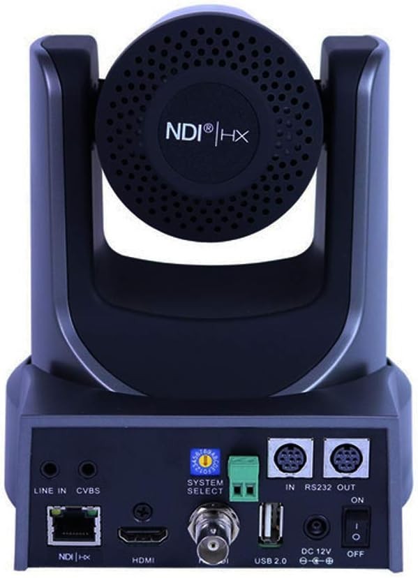 PTZOptics 30X-NDI Broadcast and Conference Camera (Gray) (PT30X-NDI-GY)